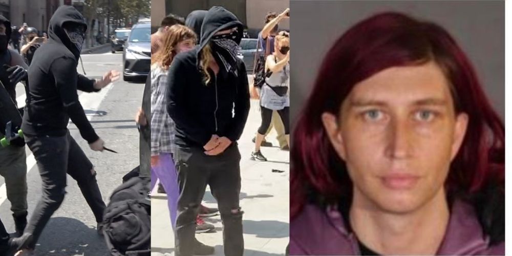 BREAKING: Police arrest Antifa member who stabbed Latino man during riot at Los Angeles City Hall