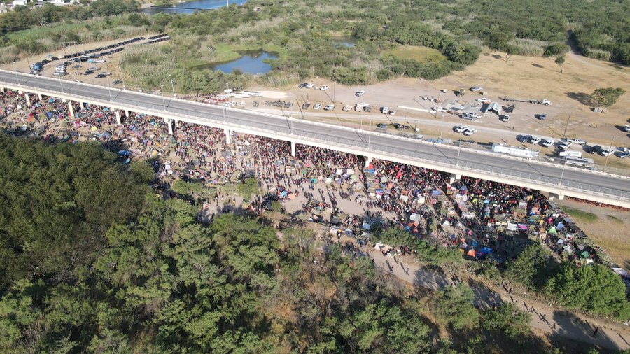 Biden's Border Blunder: 15,000 Migrants Under Texas Bridge Forces Gov. Abbott To Send In Troopers