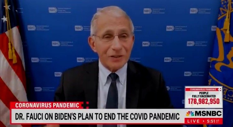 Fauci: Proof of Vaccination or Negative Covid Test For Domestic Travel within US is “On the Table For Discussion” (VIDEO)
