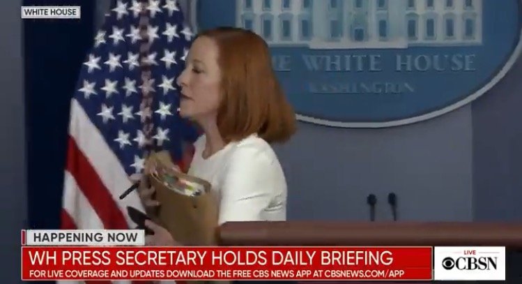 Psaki Bolts From Podium When Newsmax’s Emerald Robinson Asks About Fauci Funding Construction of Chimeric Coronaviruses in Wuhan (VIDEO)