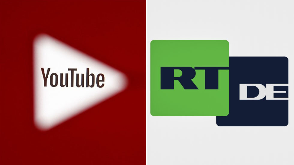 YouTube deletes 2 channels of RT’s sister project RT DE with 600K subscribers over alleged community guidelines violation