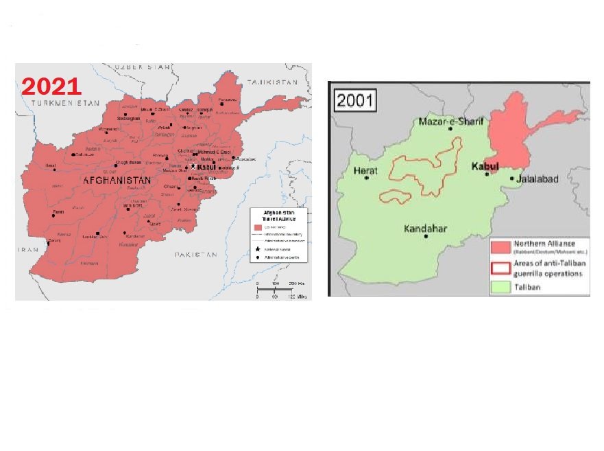 Biden Effect: Taliban Now Controls More Territory in Afghanistan Today than They Did on 9-11 20 Years Ago