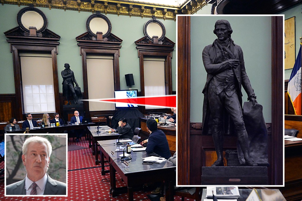 Movin’ on out: De Blasio booting Founding Father Jefferson from City Hall