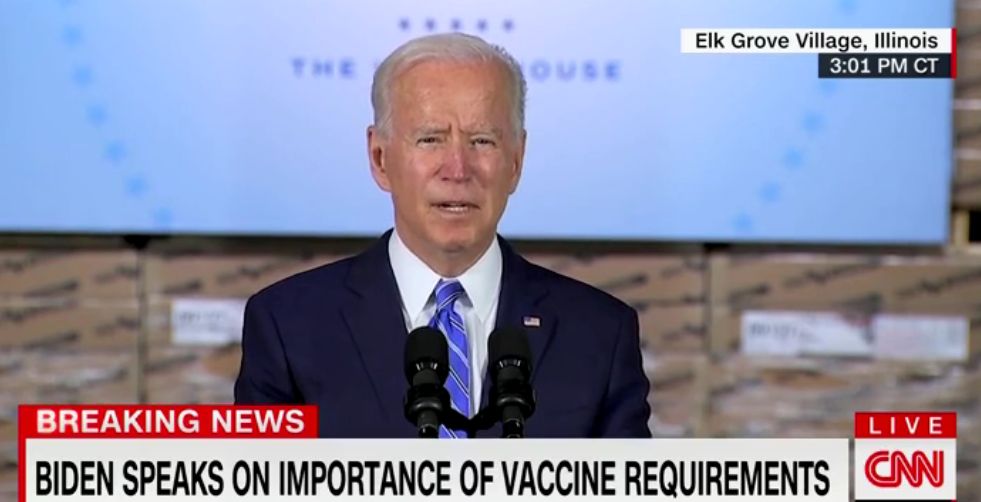 Watch: Biden Melts Down to the Point He is Unable to Read Name on Teleprompter, Winds Up Spelling It Out