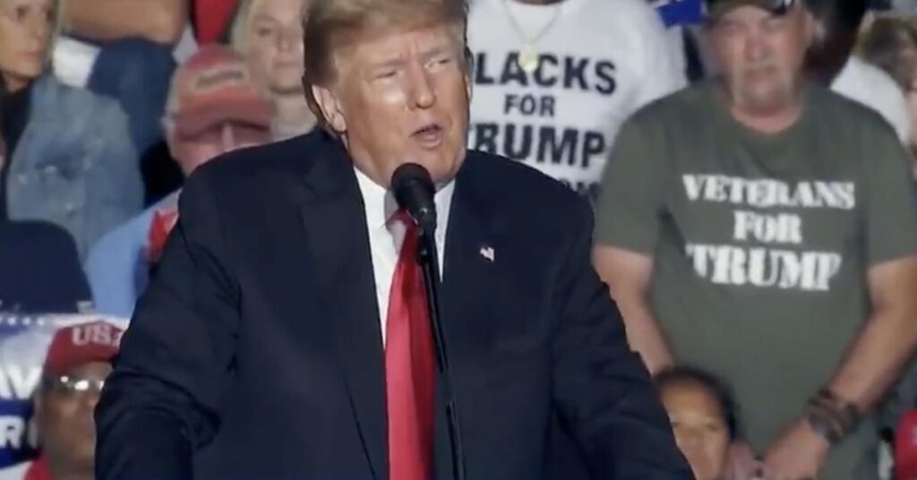 WATCH: Trump Rips Rep. Ilhan Omar at Iowa Rally for Marrying Her Brother