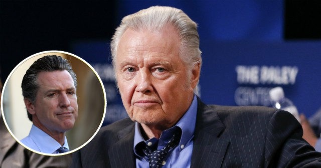 Jon Voight: Gov. Gavin Newsom a ‘Disgrace to Mankind’ Pushing ‘Chaos, Confusion’ on Children