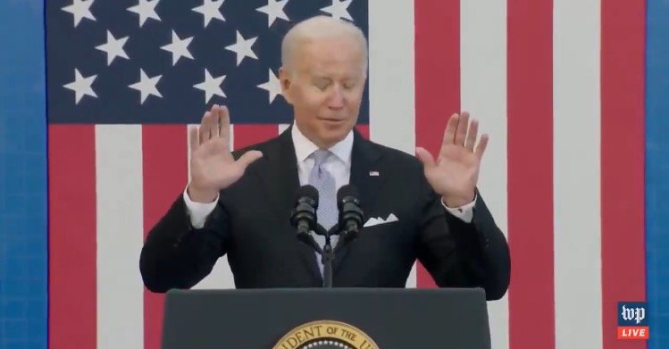Joe Biden Pitches His Build Back Better Agenda in Scranton: “We Will Take, Literally, Millions of Automobiles off the Road. Off the Road” (VIDEO)