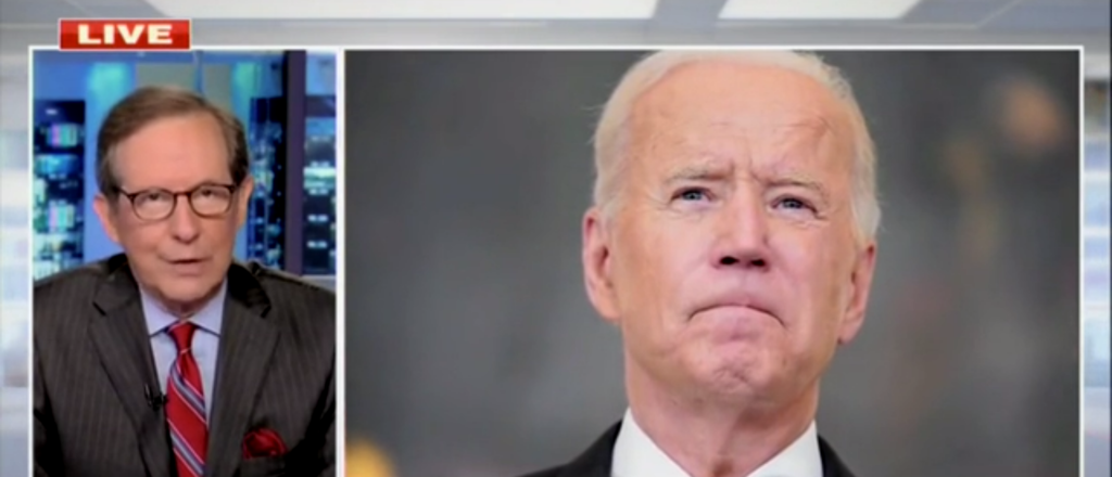 ‘He Doesn’t Have Much Political Cover’: Chris Wallace Says Biden’s Tanking Poll Numbers Will Hurt His Agenda