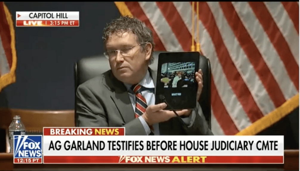 Left Attacks Rep Massie For Showing Video Of Possible FBI Plant Inciting “Insurrection” Before and After Jan 6th...Rep Massie Brilliantly Responds