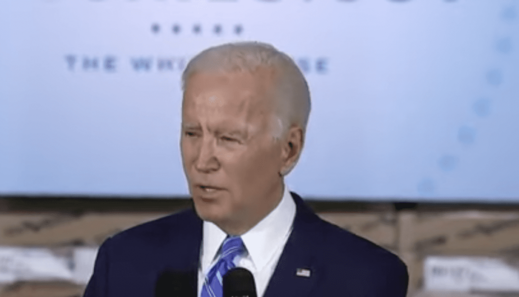 Oh No! Biden Goes Off Teleprompter: “Last night I was on the television, on television, I was on…the….telephone”