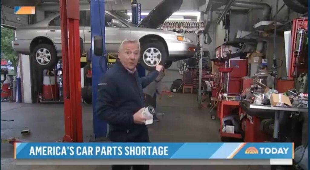 Supply Chain Shock: Today Show Reports Shortages in Parts and Labor Crippling Car Repairs – ‘Worst Since World War II’