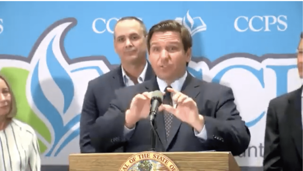 “We believe people should make their own decisions”...Florida Gov DeSantis Goes After Biden: Stands Up for First Responders Who Are “Losing their Livelihoods” Due to Vaccine Mandate [Video]