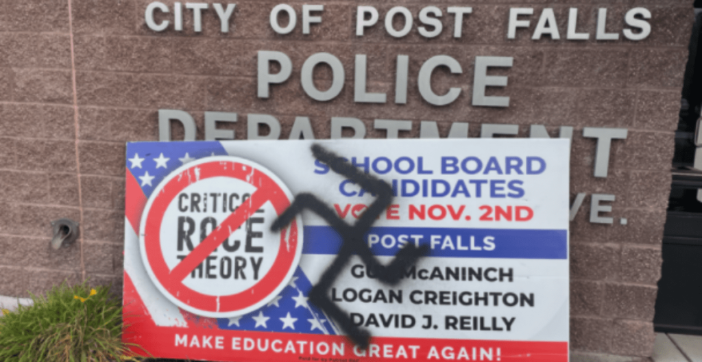 Idaho School Board Race: Democrats Vandalize Signs, Intimidate Voters Supporting Anti-CRT Candidates