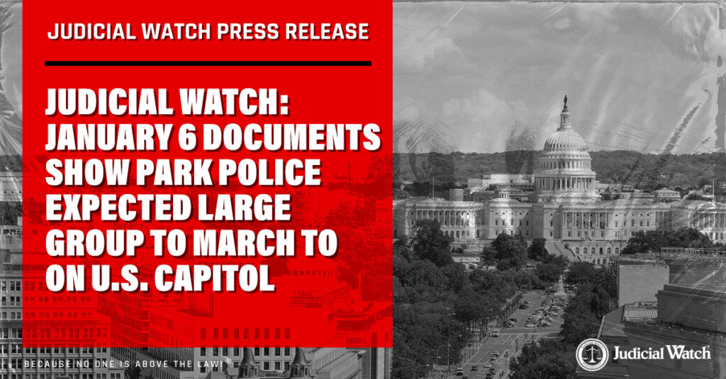 January 6 Documents Show Police Expected Large Group to March on Capitol