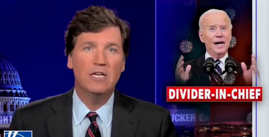 Tucker Gives Monologue for the Ages on Biden’s Divisive ‘Purge’ of Unvaccinated Americans from Society