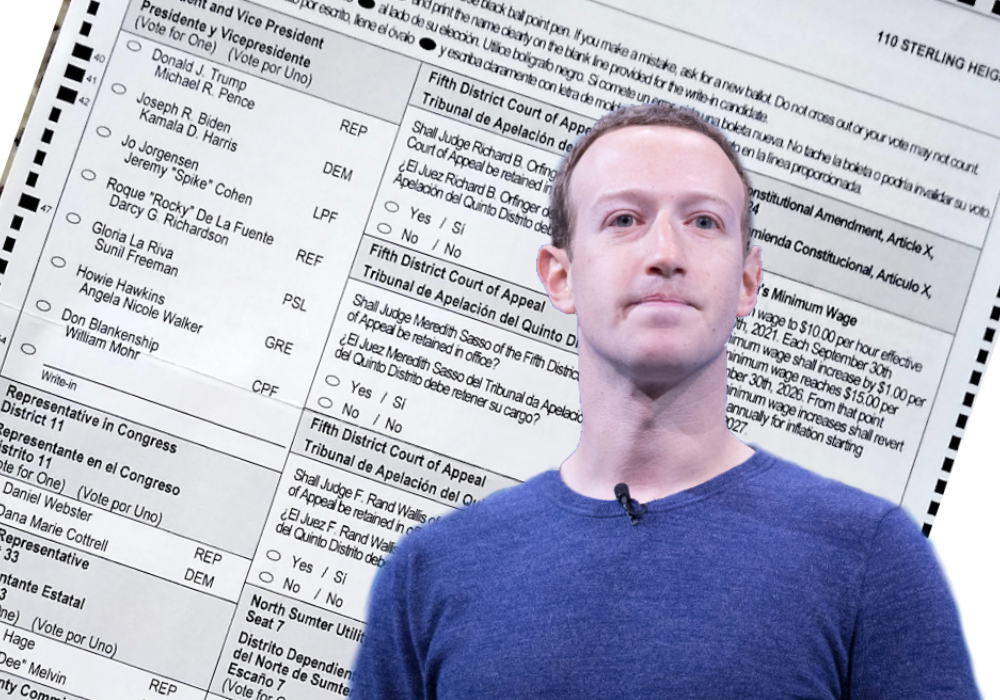 Zuckerbucks 101: How A Media Mogul Took Over The 2020 Election And Why GOP Leaders Must Never Let It Happen Again