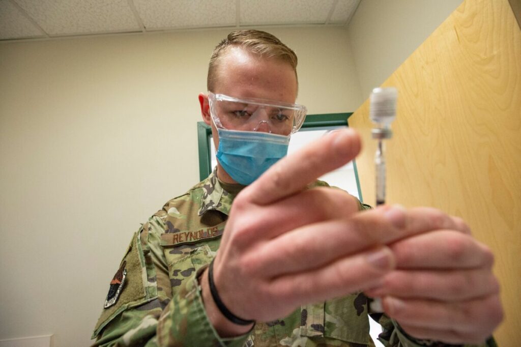 Over 11,000 Active-Duty Air Force Personnel Unvaccinated With Days Left Before Deadline