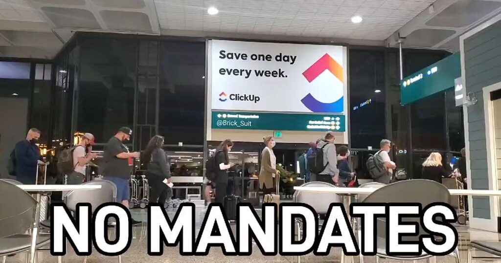VIDEO: Passenger Named ‘No Mandates’ Called To Southwest Airlines Ticket Counter At San Diego Airport