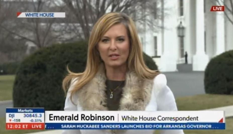 Newsmax White House Reporter Emerald Robinson Banned from Twitter for Posting ‘Wrongthink’ on COVID Vaccines – Update: With Tweet that Got Her Banned