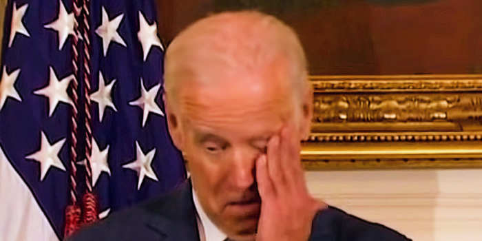 Slidin’ Biden Reads ‘End of Quote’ Off Teleprompter