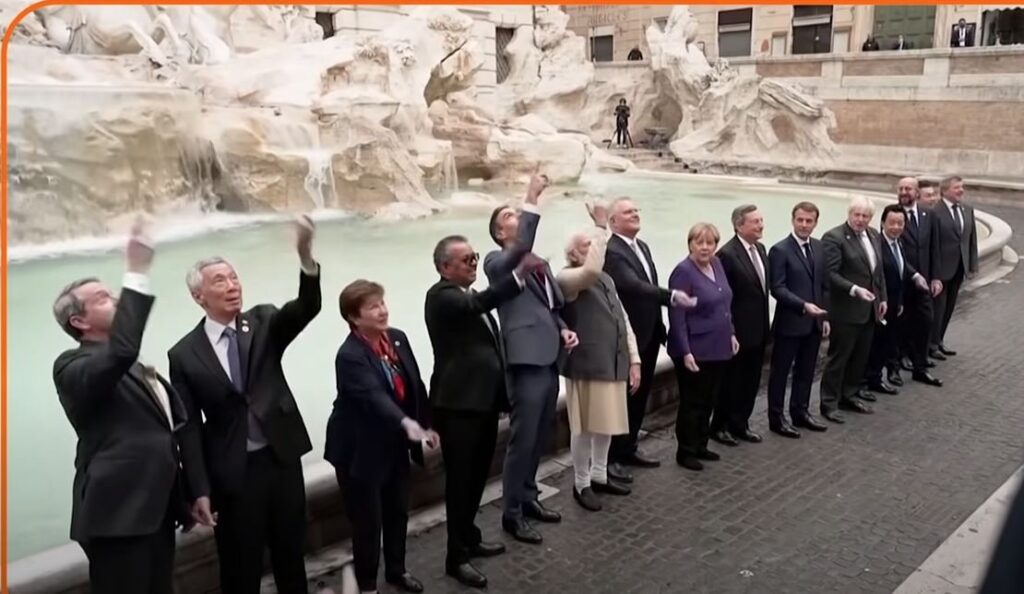 Weird? Joe Biden Skips Out on Visit to Trevi Fountain in Rome with G20 Leaders — US a No-Show (VIDEO)