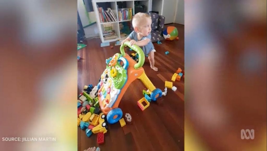 Doctors said her baby would be born brain dead, but now he’s taking his first steps