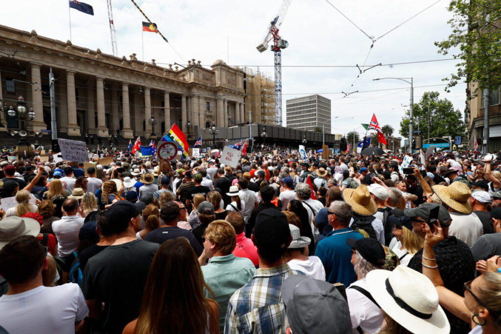 Thousands of Australians Protest ‘Unlawful’ Pandemic Bill in Victoria
