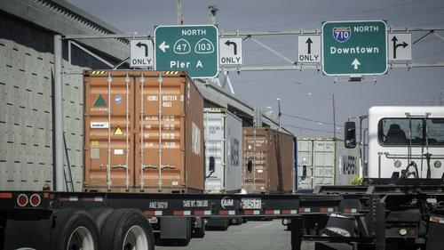 Truckers Tired Of Taking Blame For Congestion Crisis At California Ports