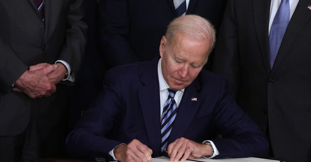 Twitter Users Notice Strange Change Made to His Table as He Signs Bill
