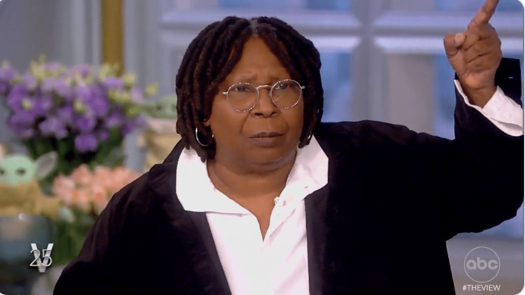 Angry, Race-Obsessed Whoopi: “We need white people to step up” To Fix Racism...”It wasn’t that long ago that somebody could be hung from a tree”[VIDEO]