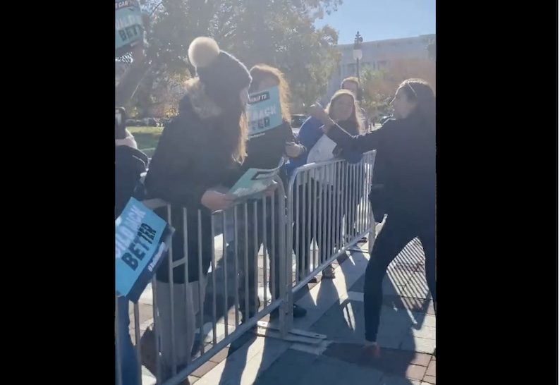 AOC High-Fives A Bunch Of Kids...Thanks Them For Their “Hunger Strikes” To Help House Pass Her Socialist “New Green Deal” Disguised As “Build Back Better” Bill [VIDEO]