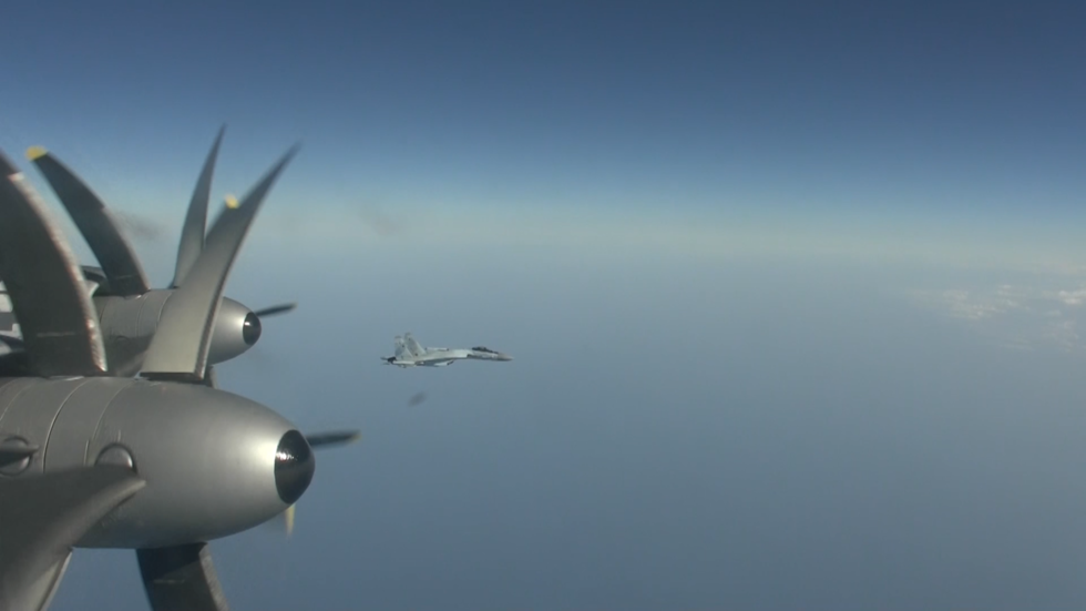 Russian & Chinese bombers patrol off Japan