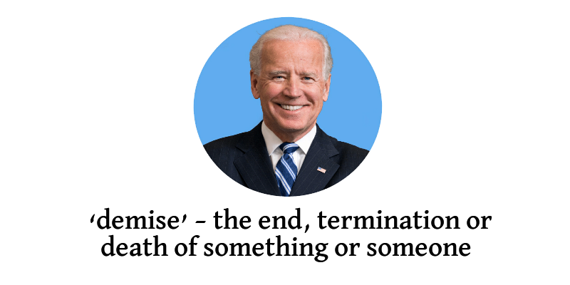 The Demise of Joe Biden