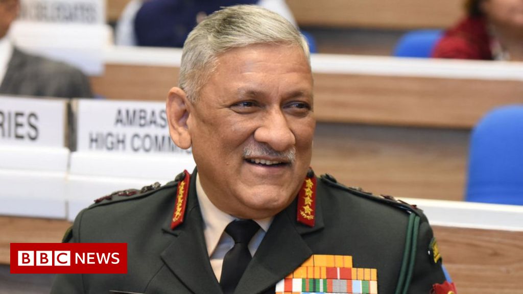 Bipin Rawat: Tributes for India's top general who died in helicopter crash