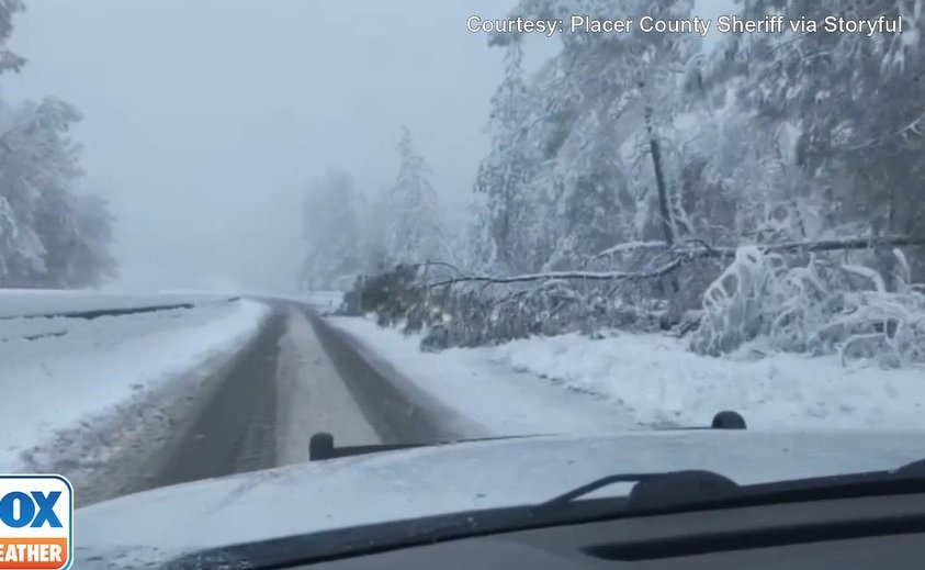 What Global Warming? Heavy California Snow Shuts Down Interstate, Knocks Out Power to 90,000