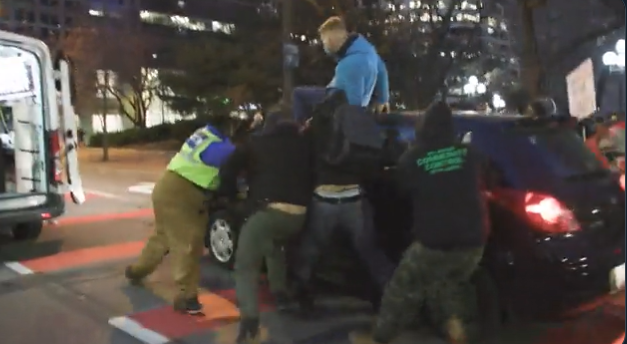 MN: They’re Baaack! BLM Rioters Chase, Beat, and Jump On Top of Moving Vehicle [VIDEO]