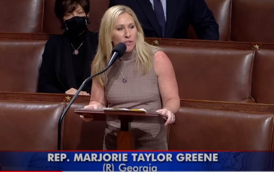 “The Communists Here are Abusing the Constitution” – Marjorie Taylor Greene BRINGS FIRE to House Floor and Calls out the Marxist Left and Their “Kangaroo Court”