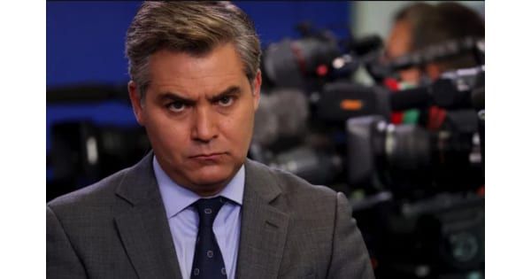 Dude, WTF?! Jim Acosta’s creepy (hateful) obsession with Fox News never MORE evident than in THIS pic of his very white and maskless CNN team