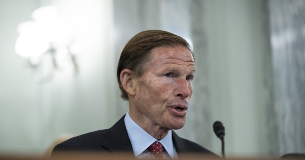 As Sen. Blumenthal stands with communists, will fellow Democrats stand with him?