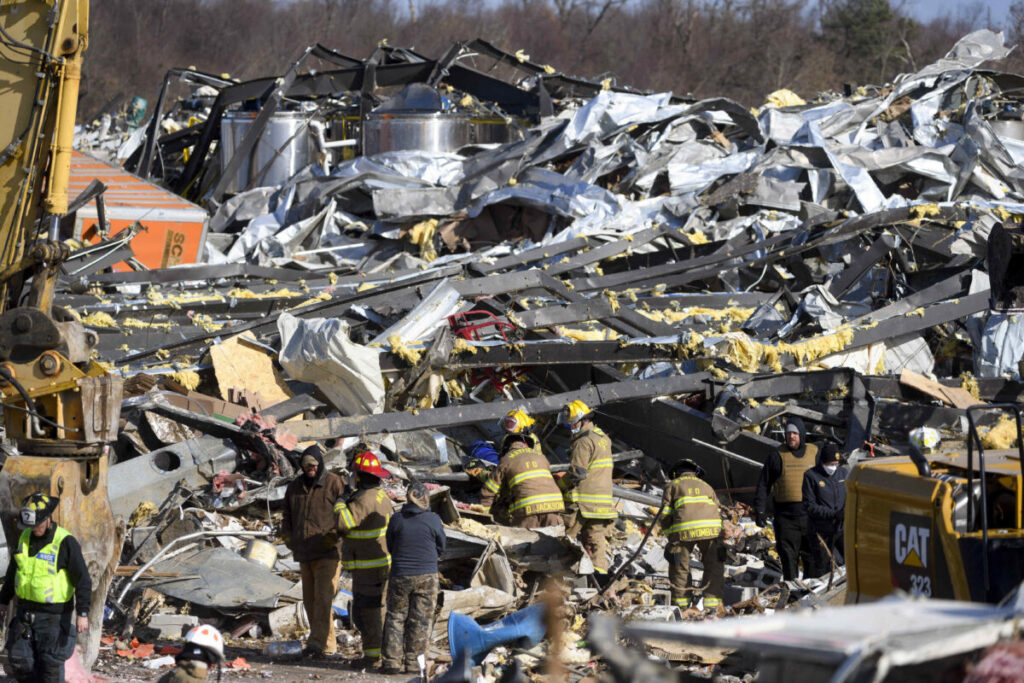 ‘It Was Like a War Zone,’ Says Rescuer at Kentucky Candle Factory Destroyed by Tornado