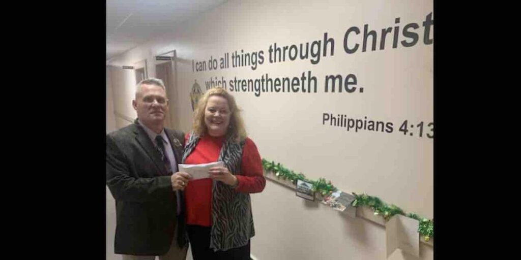 Atheist activists want Bible verse scrubbed from sheriff's office wall — but sheriff refuses to back down