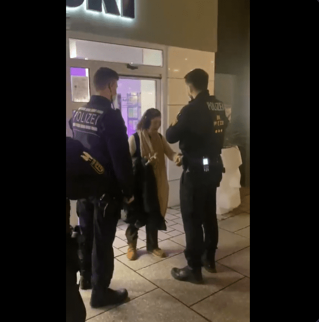 MEDICAL TYRANNY: German Police Detain Elderly Woman For Not Having Vaxx Passport, WATCH: