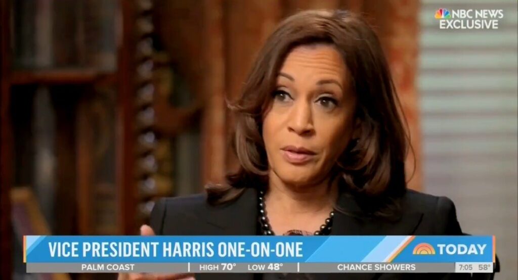 Kamala Harris Delivers Word Salad When Asked If Biden Regime Needs to Shift Away From Their Covid Strategy of Mandates and Tyranny (VIDEO)