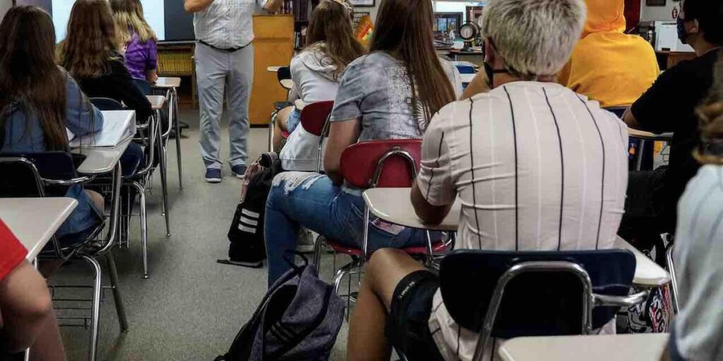 Woke lesson at public high school told students they're privileged if they're Christian, straight, or male. Now district reportedly is doing damage control.
