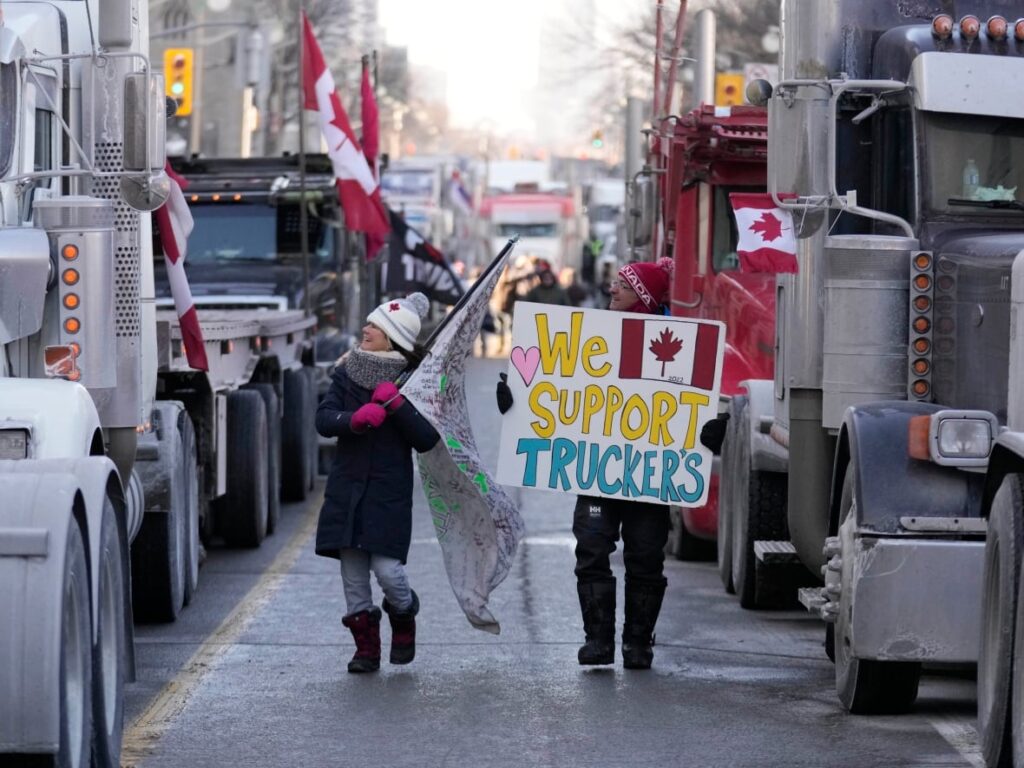 Canada’s PM Justin Trudeau and Family Go Into Hiding For “security reasons” One Day After Calling Massive #TruckersForFreedom Rally, Tens of Thousands of PEACEFUL Protesters Fed Up With Gov Mandates “Small fringe minority” [VIDEO]