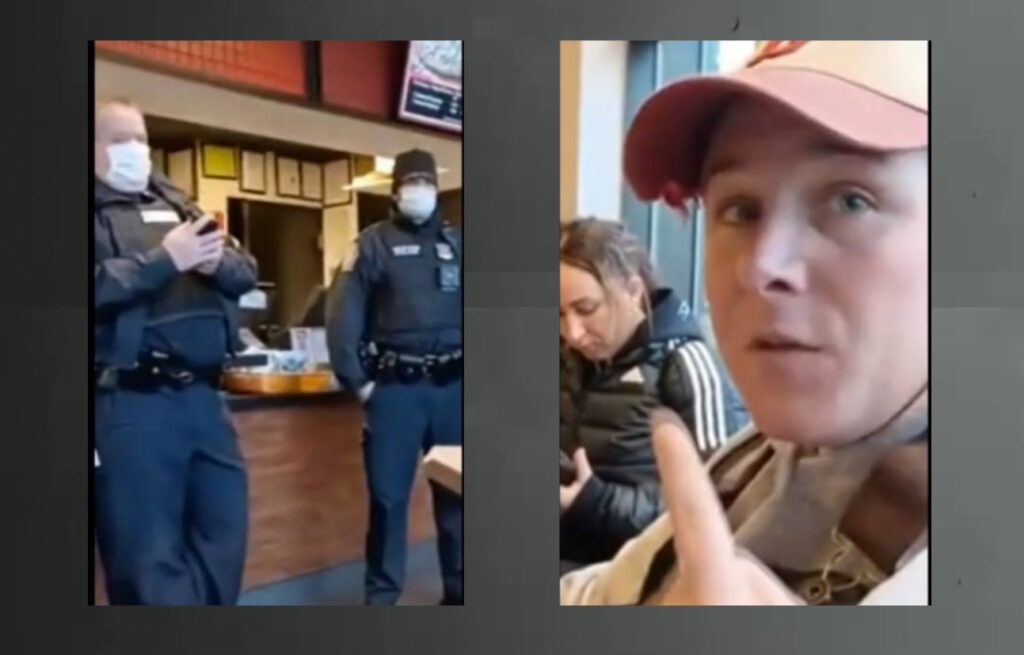 WATCH: Boston Cops Threaten, Harass THE WRONG WOMAN Over Vax Card: ‘We Don’t Enforce Mandates, We Protect Rights’