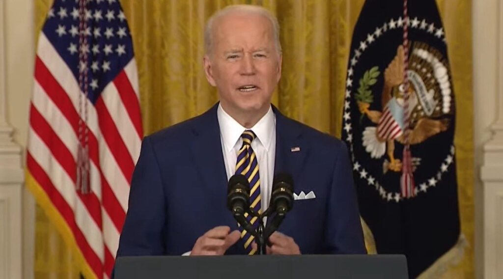 Joe Biden Claims Empty Shelves is a Myth, “99% of the Packages Were Delivered on Time and Shelves Were Stocked” (VIDEO)