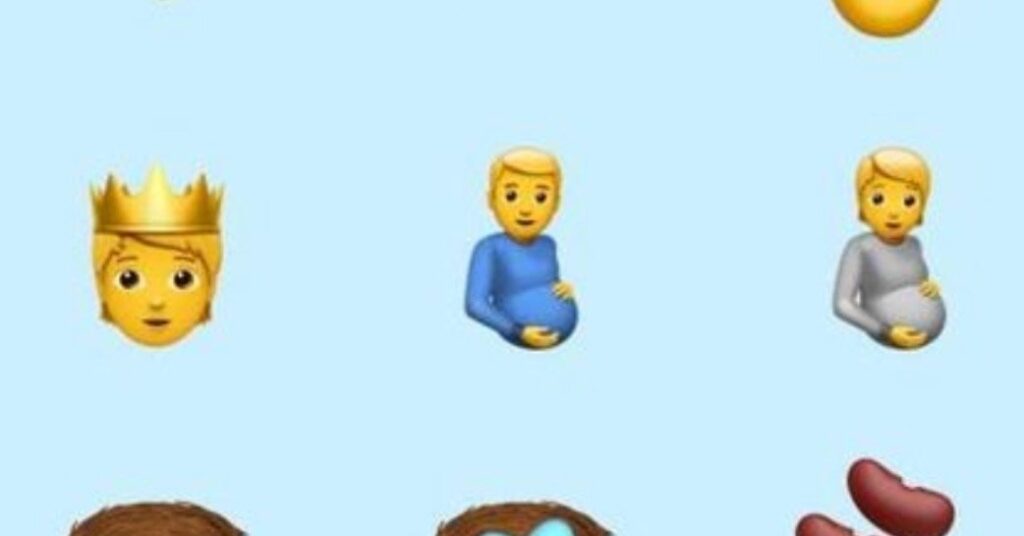 Pregnant Man, Pregnant Person Among 37 New Emojis Coming to Apple iPhones