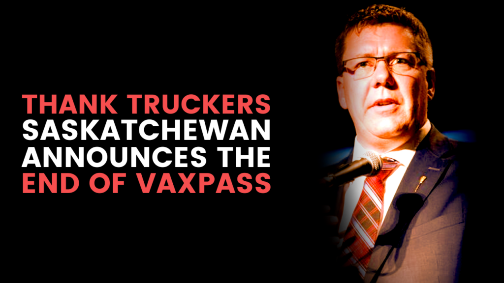 Saskatchewan announces end to vaccine passport — thank truckers