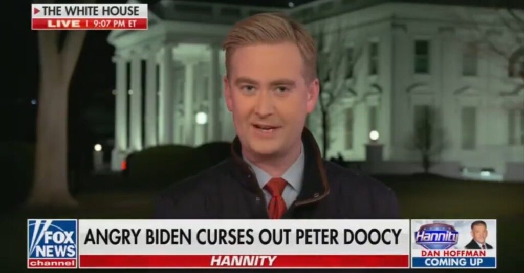 “It’s Nothing Personal, Pal” – Peter Doocy Says Biden Phoned Him to ‘Clear the Air’ After Calling Him a ‘Stupid Son of a Bitch’ (VIDEO)